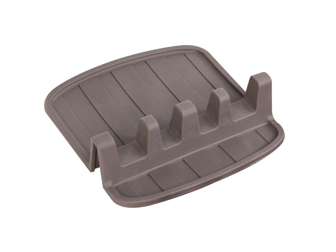 Porta colher Compacto em Silicone Antiderrapante 15x14cm ALPINA