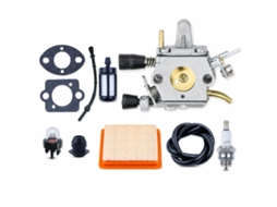 Kit De Carburador Compatível Com Roçadoras Stihl Fs120, Fs200, Fs250 E Fs300, Ref. 4128-129-0900
