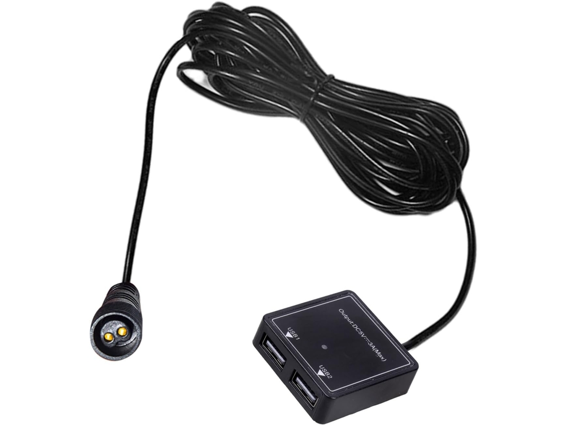 Adaptador De Carregamento Usb Com Conector 2 Pinos Para Painéis