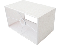 Abajur de Mesa em Tecido 34x20 Cm SFUSHOS