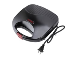 Prensa Eléctrica para Panini 750w Chapa Antiaderente Dupla Sanduíche Maker Grill Indoor Us Plug 110v | S/MARCA