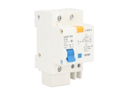Disjuntor Mini Mcb 1p+n 10a 230v 400v 30ma 6000a Para Proteção Residencial