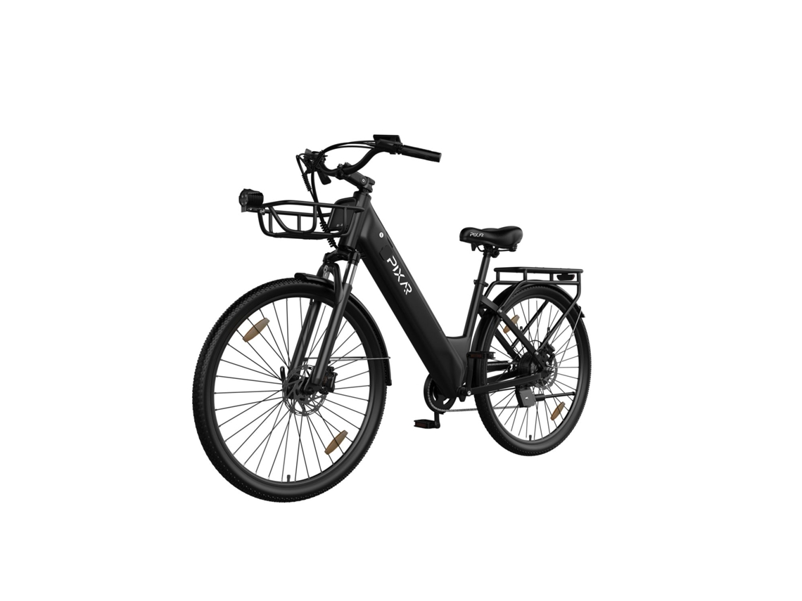 C1 Pro E bike Motor 250w Bateria 36v18ah 28x1.95 Travões Hidráulicos Preto PIXAR