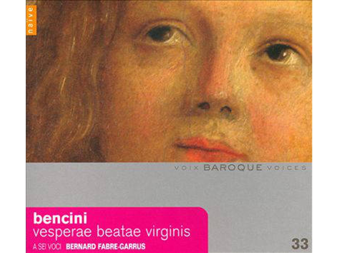 CD Pietro Paolo Bencini, A Sei Voci, Bernard Fabre-Garrus - Vesper Psalms (1CDs)