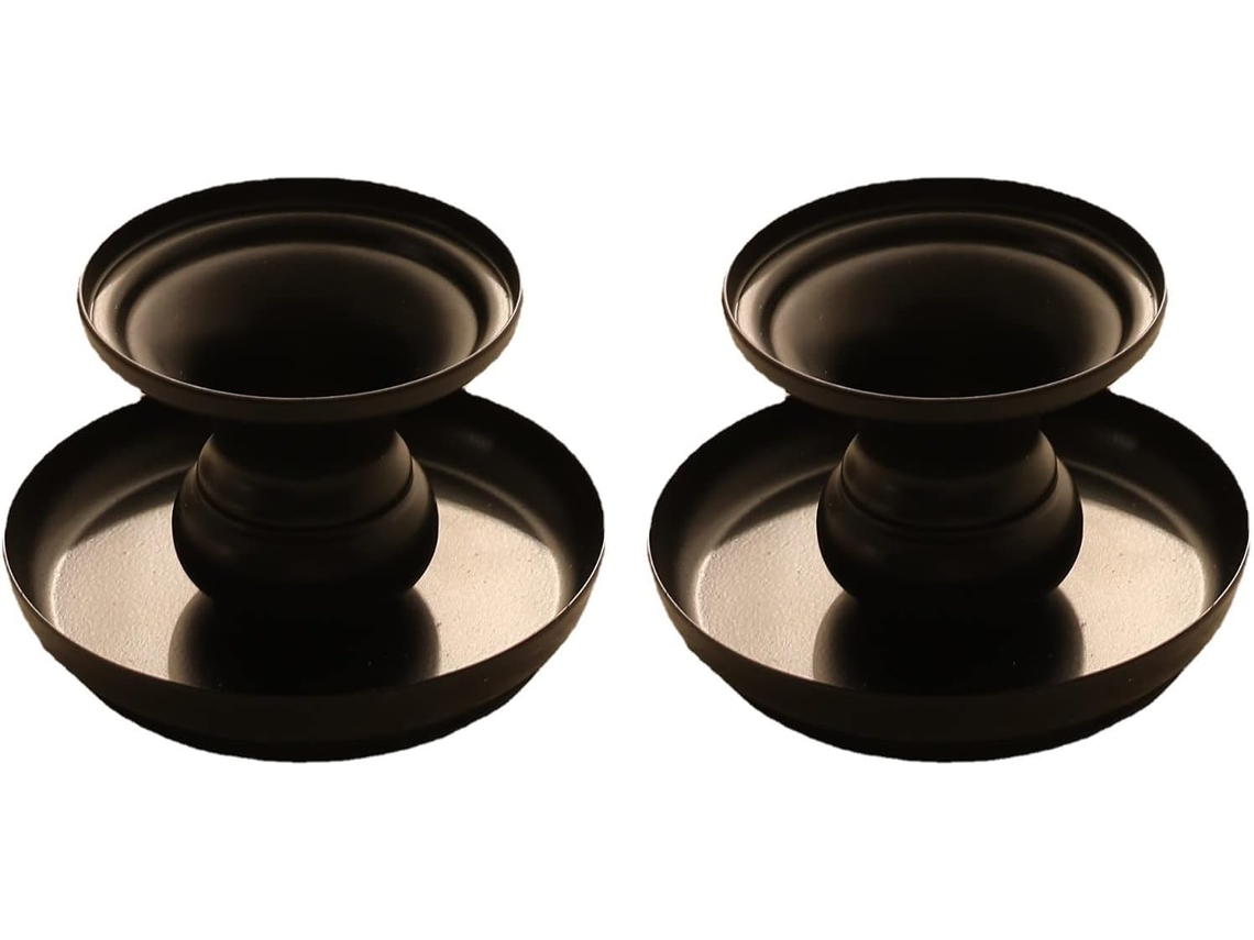2 Suportes De Ferro Simples Para Decoração De Mesa, Casamento, Festa De Aniversário, Castiçal