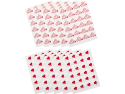 Hemobllo D'autocollants Coins Photo Adhésifs 10 Folhas Em Papel Para Decoração De Álbum E Scrapbooking