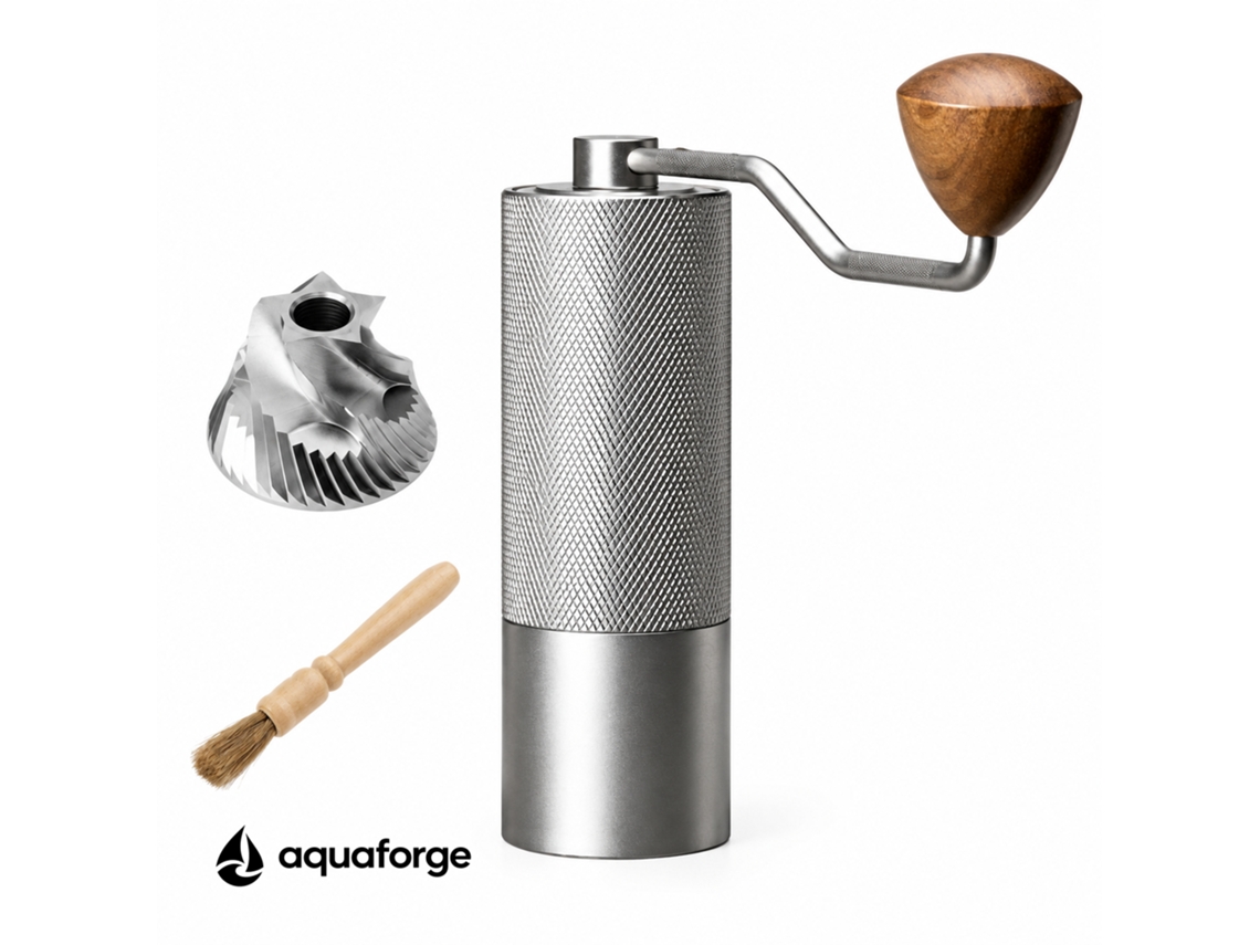 Moinho Manual De Café Aquaforge Com Aço Inoxidável Para Café