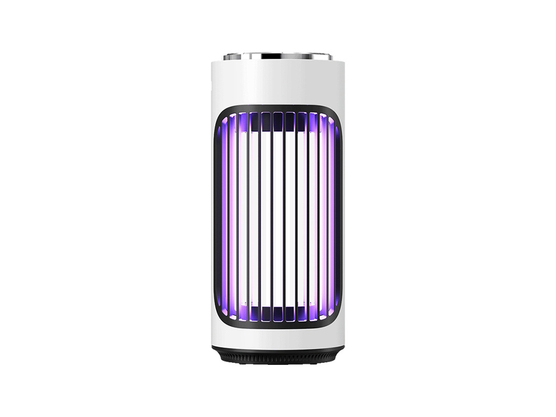 Mata-mosquitos Uv 360° Usb Recarregável Para Casa E Restaurante