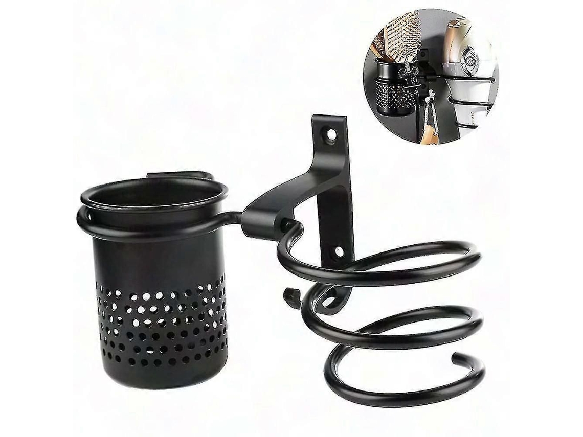Suporte de Parede para Secador Cabelo Não É Necessário Furar, Organizador Armazenamento Cabel o GOKOCO