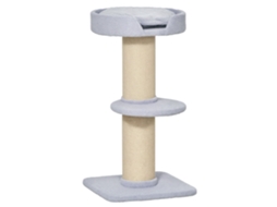 Árvore Gatos 91cm, Sisal/plataforma/almofada, Arranhador Multi nível, Azul Claro, Gatos Médios Ge