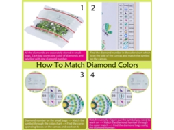 Kit De Pintura Com Diamantes Diy Para Decoração Residencial: Ferramentas E Adornos De Arte Modernos