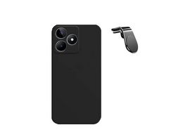 Capa para Realme C53 GIFT4ME Silicone Magnética Preto