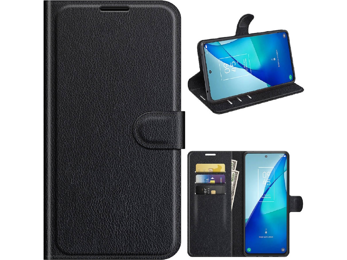 Capa TCL 20 5G Livro Preto