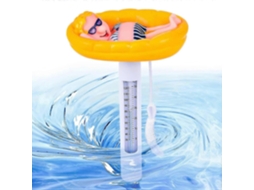 Termômetro Flutuante, Tacos de Piscina Tacoma Água em Forma Animal Desenho Animado com Corda para Piscinas Internas e Externas GOKOCO