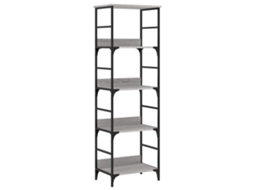 Bookshelf, Bookshelves Vidaxl Cinzeto Madeira Processada (n/a)