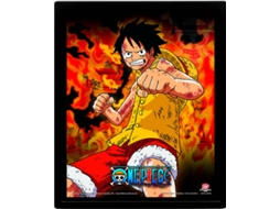Poster Lenticular 3D - ONE PIECE - Brothers Burning Rage (26 x 20 cm)