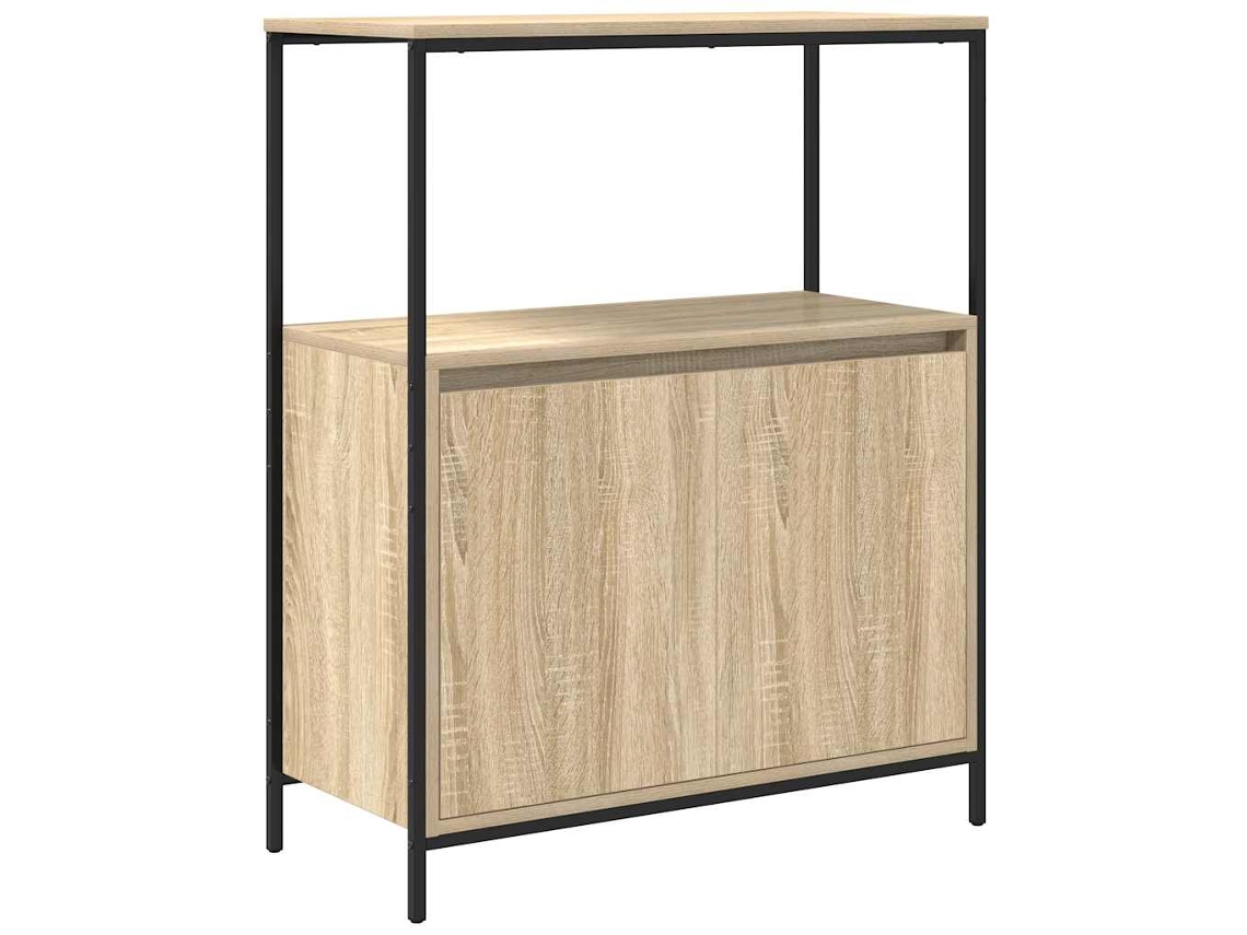 Armário de Banheiro com Prateleiras Carvalho Sonoma 76,5x35x95 Cm MAISON EXCLUSIVE