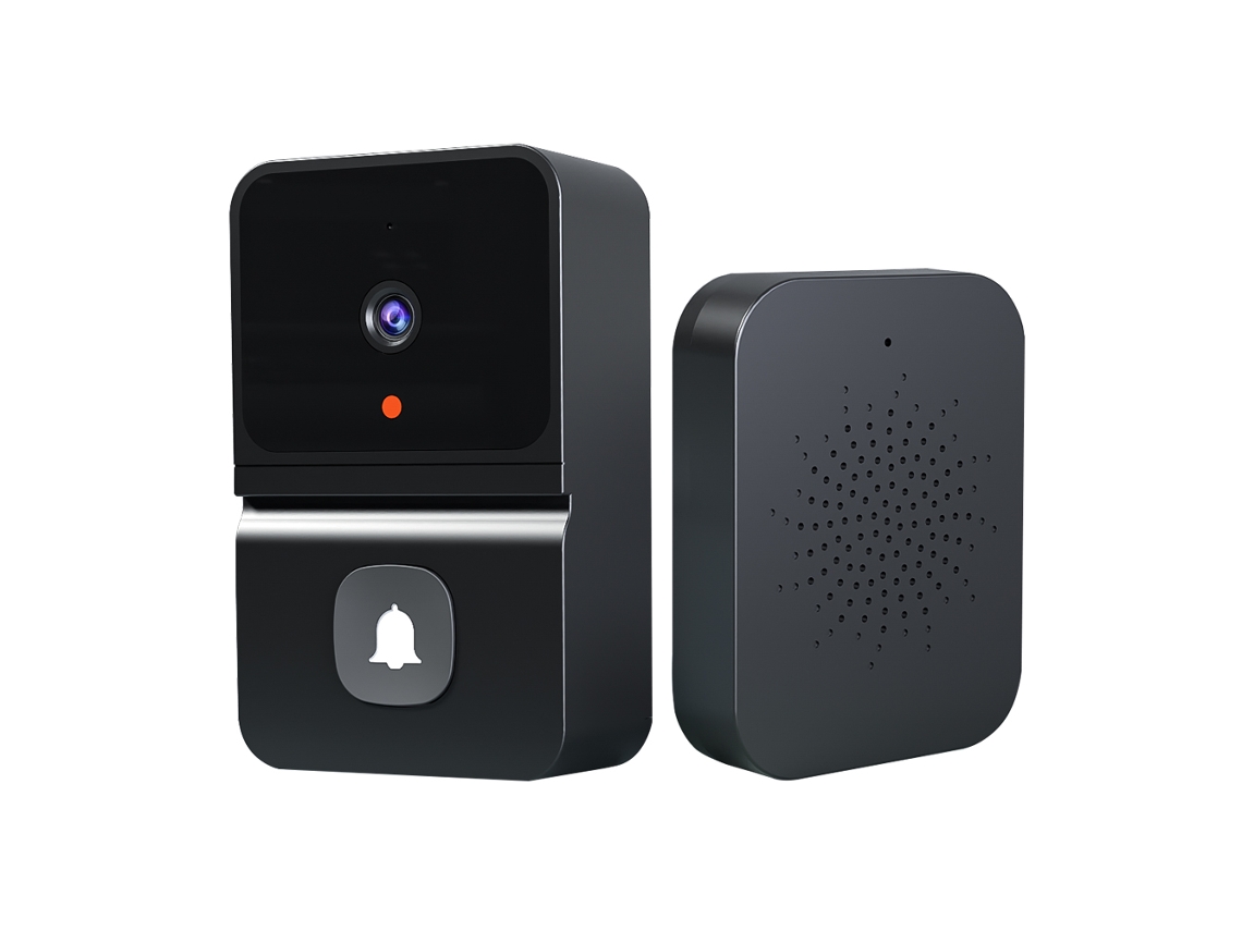 Laxiscreed Porteiro Inteligente Com Vídeo Em Alta Definição, Wi-fi E Câmera Sem Fios