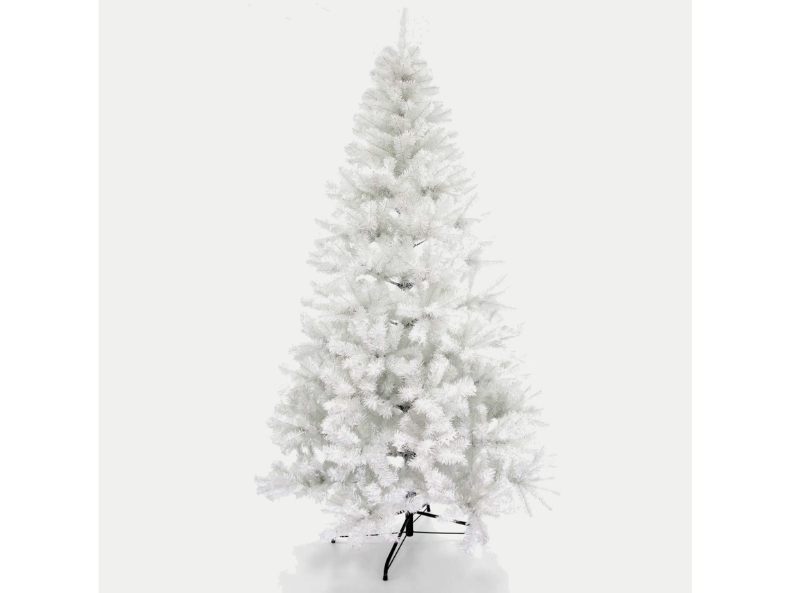 Árvore de Natal Artificial Branca com Base Metálica 120cm