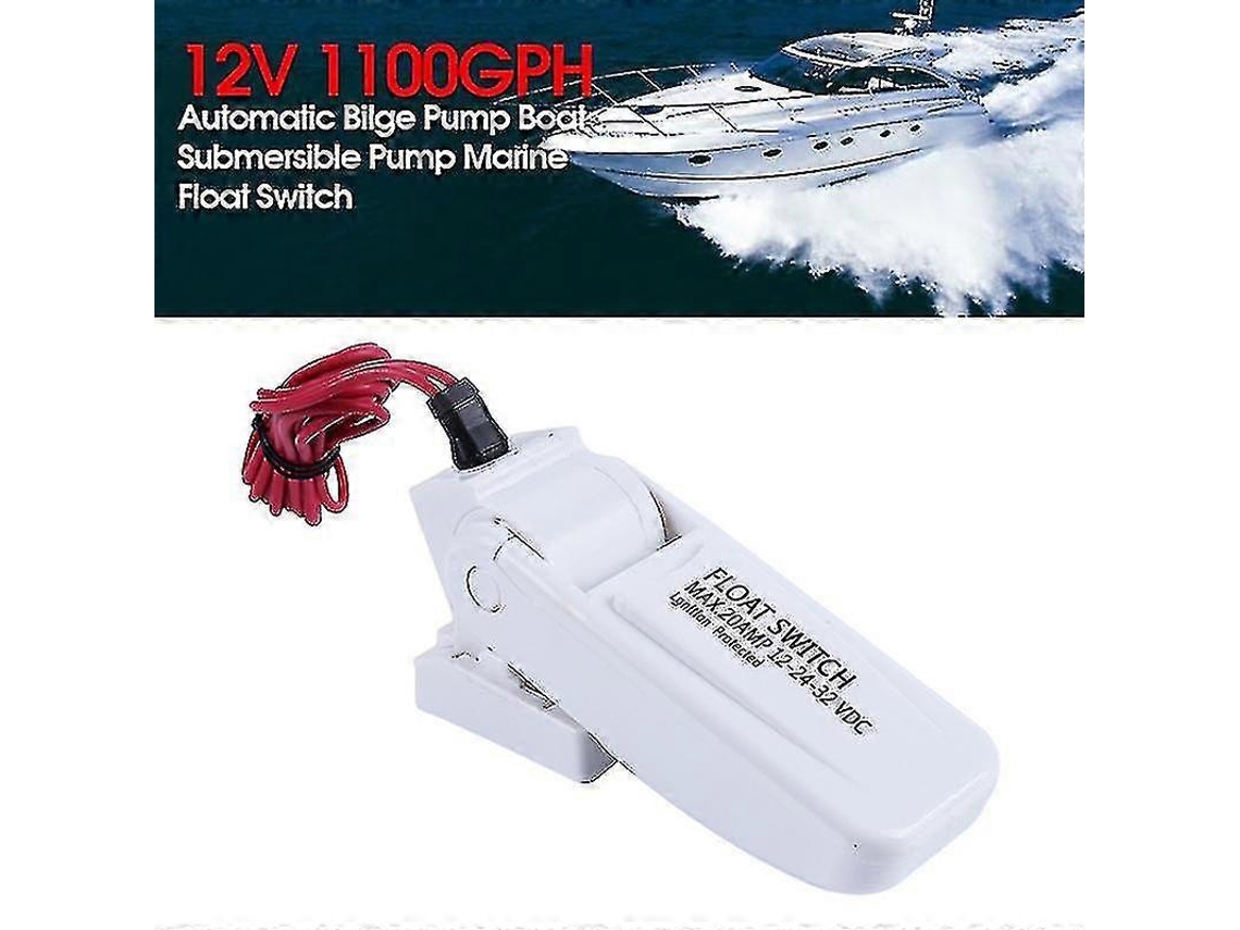 Bomba De Porão Automática De 12 V 1100 Gph, Bomba Submersível Para Barco, Interruptor De Flutuação Marinho PENGDSJE