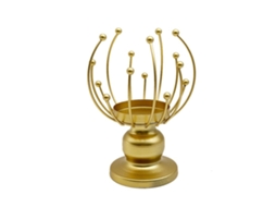 Laxiscreed Vela Aromática E Candeeiro Multifuncional Com Suporte De Ferro Para Decoração