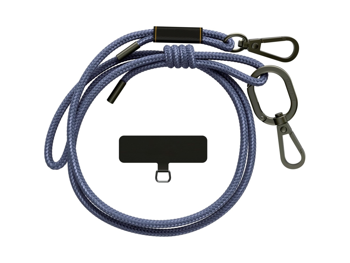 Lurelia Cordão Para Telemóvel Ajustável Anti-perda Transversal Para Pescoço Portátil