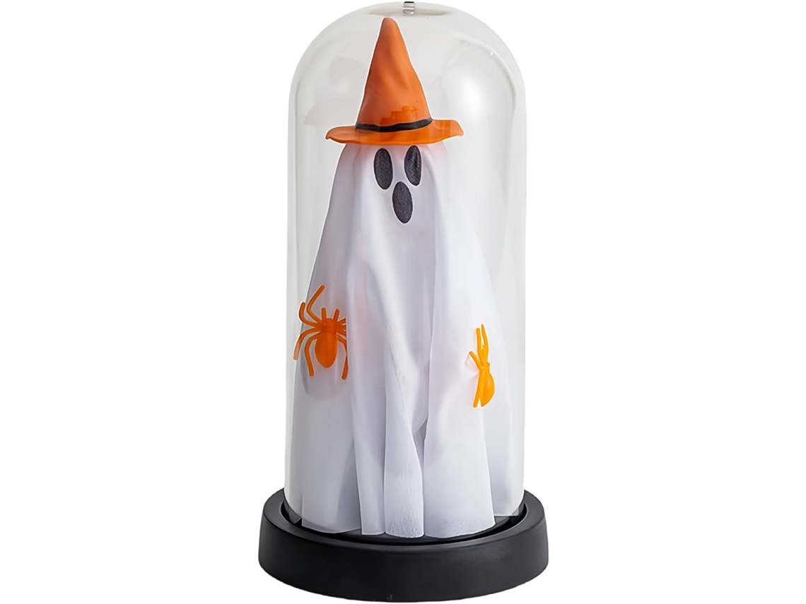 Fantasma De Halloween Fantasma Assustador Iluminado Sob Uma Cúpula De Vidro Para Quarto Decoraçã Gokoco
