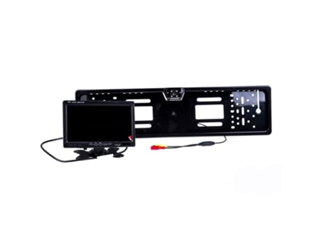 EPP027 CÂMERA DE RÉ PLACA DE LICENÇA + TELA LCD 7