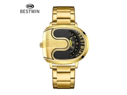 Relógio Masculino MDUG (dourado e Preto)