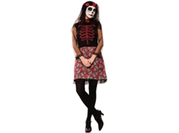 Fato de Mulher DISFRAZZES Catrina (Tam: M/L)