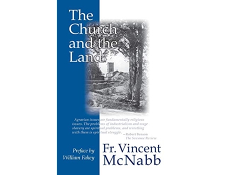 Livro The Church and the Land de Fr Vincent McNabb (Inglês)