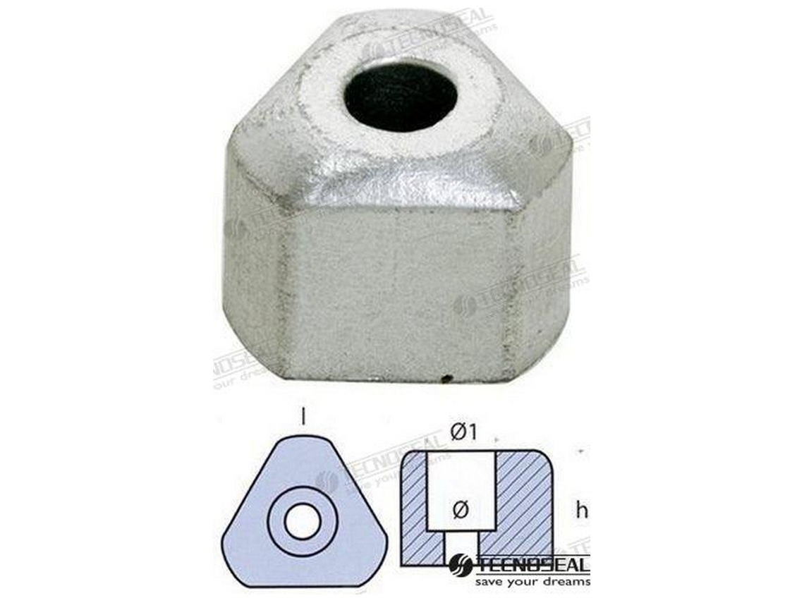 Ânodo Gori 16-28 Mm Prateado 6 Mmtecnoseal