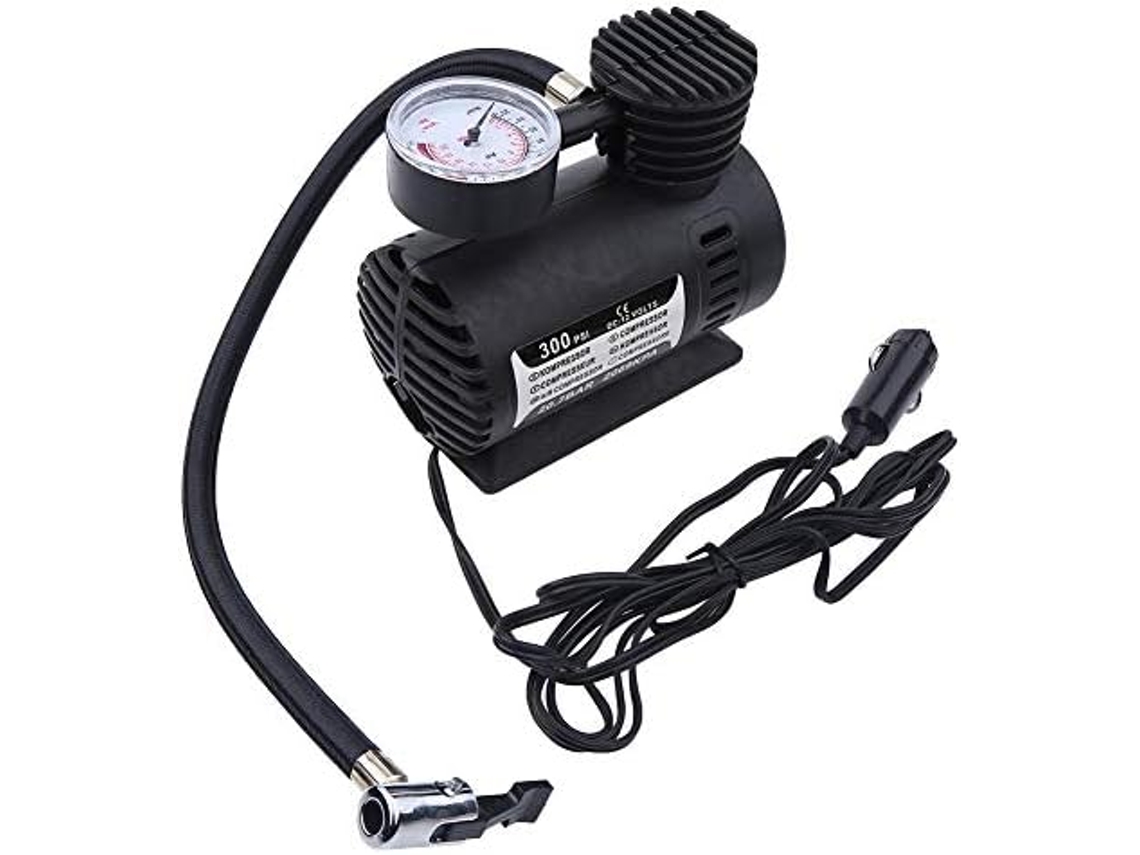 Inflador De Pneus Digital Elétrico Portátil Mini Compressor De Ar 12v Carro 300 Psi 