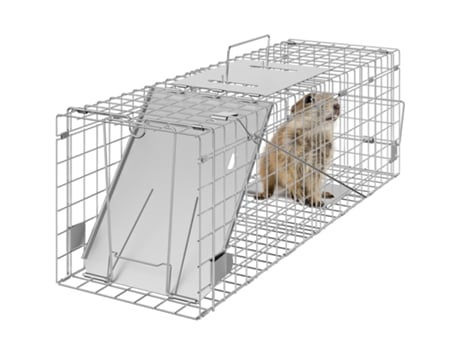 VEVOR 24 X 8 X 8 Animais Vivos Gaiola Armadilha Gato Gato Esquilo Rato