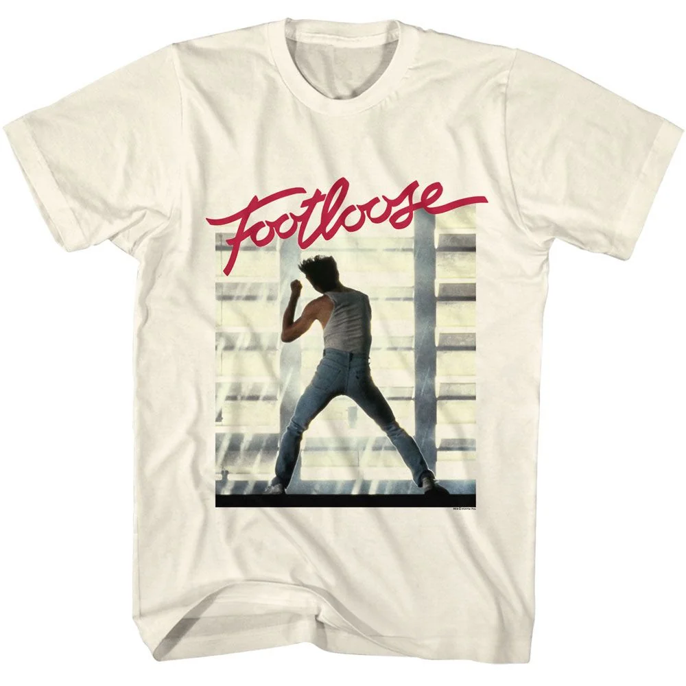Rockinstone Footloose Dancing Natural T-shirt Size:m