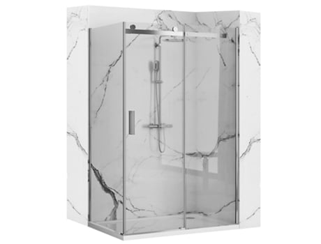 Divisória De Chuveiro Rea Nixon 2 80x120 Right Chrome