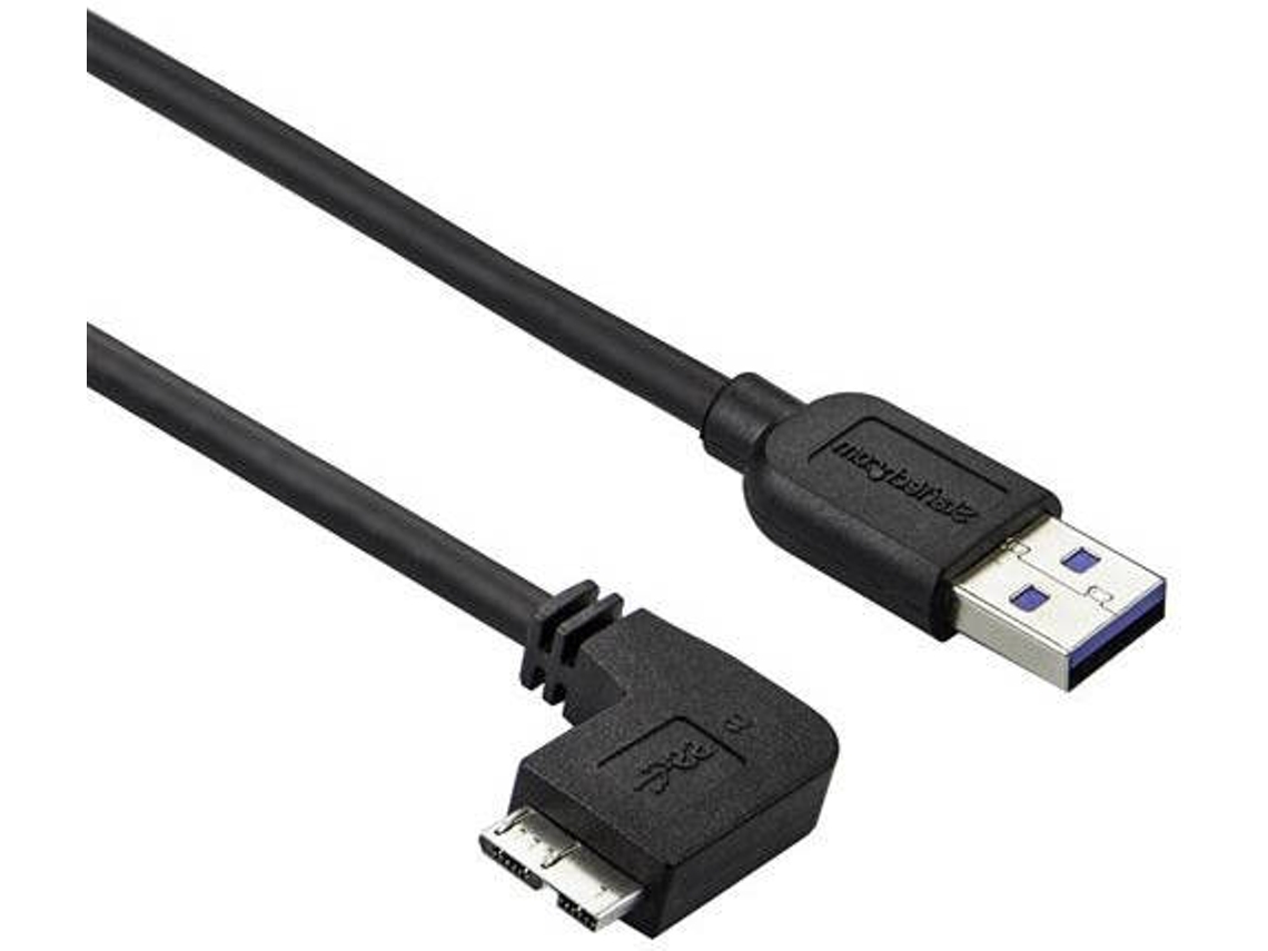 Cabo de Dados STARTECH (USB A - Micro USB B - 50 cm - Preto)