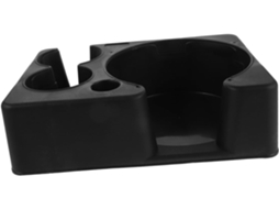 Suporte Para Copos De Carro Ajustável De 8 A 18 Cm Com Base De Plástico Resistente.