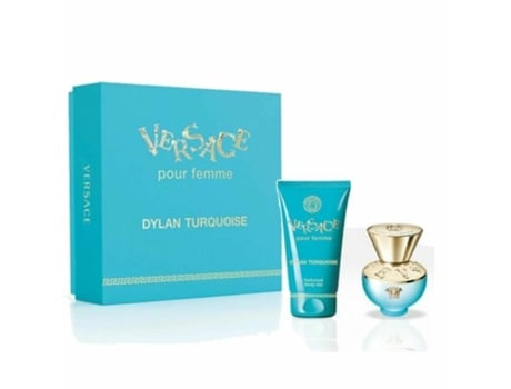 Conjunto de Perfume Mulher Versace Dylan Turquoise (2 pcs)