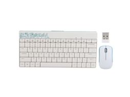 2026 combo de Teclado e Mouse Sem Fio Mini Silencioso