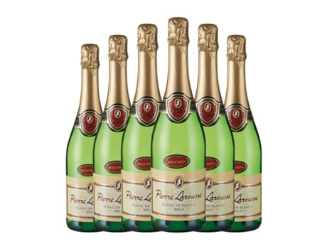 Espumante CAVE DE WISSEMBOURG Cave de Wissembourg. Pierre Larousse Qualité Mousseux Blanc de Blancs Chardonnay Brut Alsace (0.75 L - 6 Unidades)