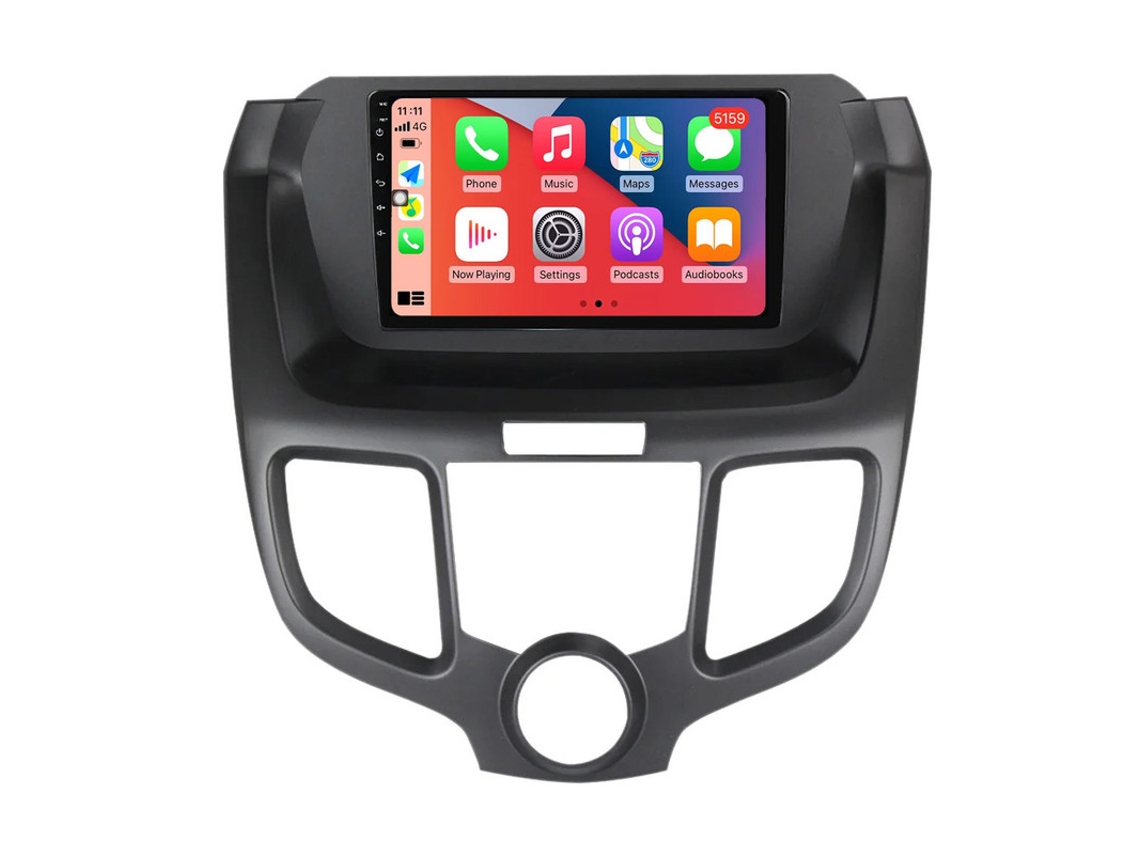 Auto Rádio Carro Bluetooth Autoradio 8GB RAM 128G ROM CarPlay Navegação GPS Ecrã Táctil RoverOne para Honda Odyssey 3 RL3 RL4 2003-2008  