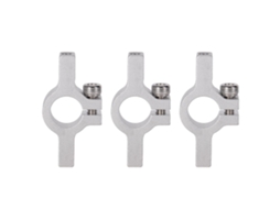 Suporte De Vara De Fixação Com Trilho Linear 3pçs