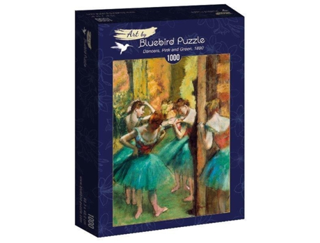 Puzzle 1000 Pcs Degas Dancers Pink And Green 1890 Bluebird