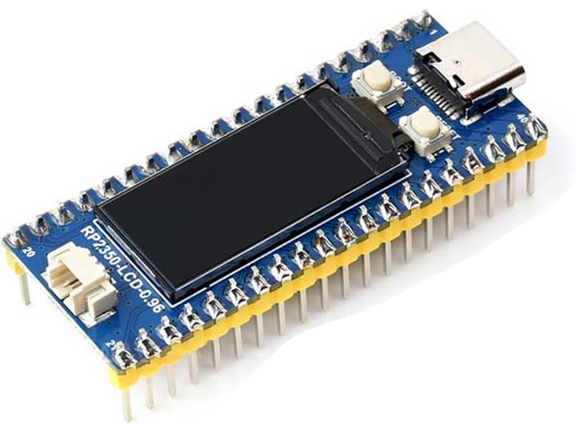Módulo de Desenvolvimento Avançado Rp2350a Equipado com Tela de 0,96 Polegadas e Processadores Arm Dual core. SFUSHOS