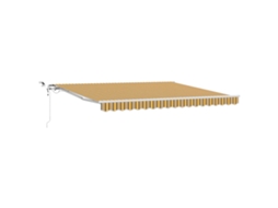 Toldo Retrátil Automático Vidaxl Multicolorido Tecido