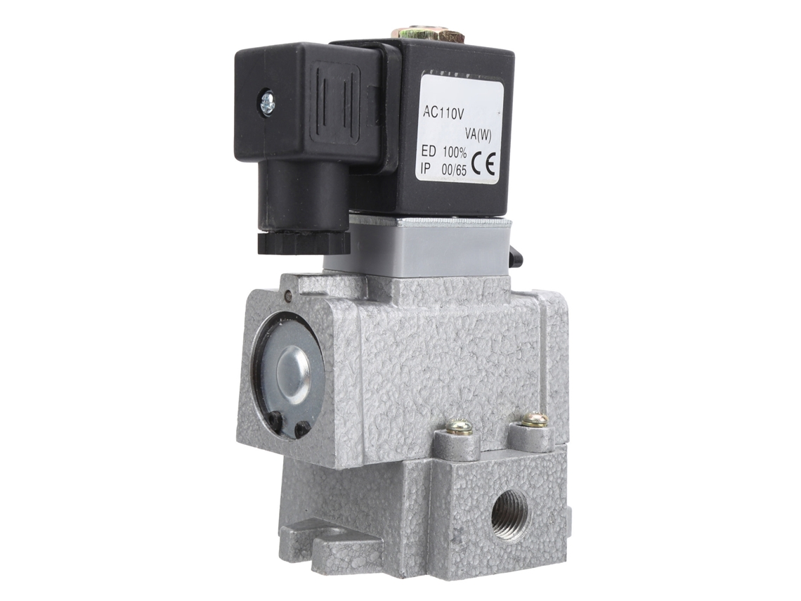 Válvula Solenoide Neumática 2 Posição 3 Vias G1/8in K23jd-6 Ac110v Controle De Fluxo