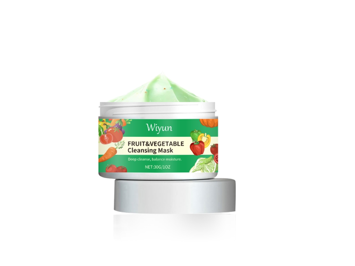 Máscara Facial Limpeza Frutas Naturais Eficaz