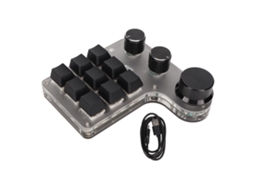 Teclado De Jogo Macro Programável Mini