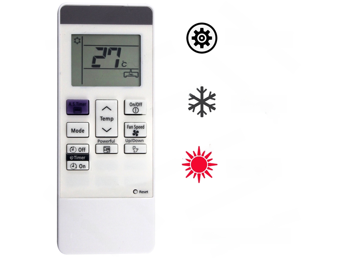 Controle Remoto de Ar Condicionado HENTEN HOME para Hitachi Rar moa5